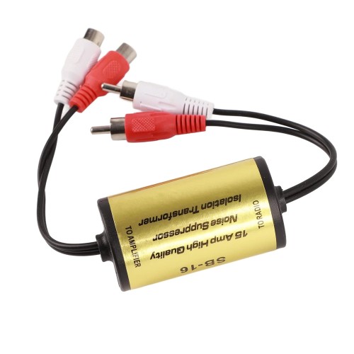 Isolatore di massa Ground Loop per car audio 15A
