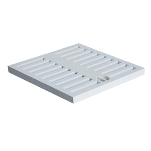 Griglia in PP grigio per telaio/pozzetto 30x30
