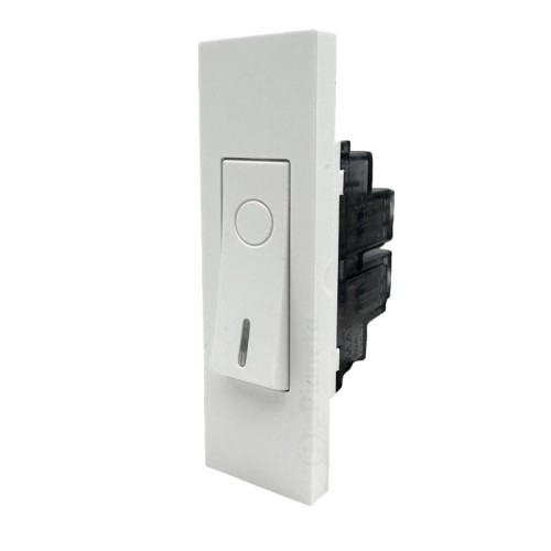 Interruttore bipolare bianco linea ZEN