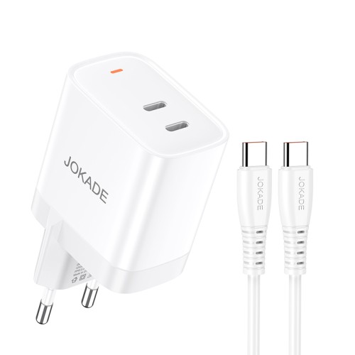 Caricabatterie ricarica rapida USB-C 30W con cavo USB-C - USB-C JB084