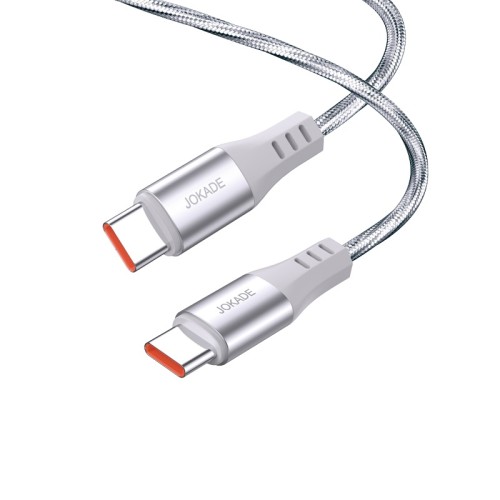 Cavo per alimentazione e sincronizzazione Type-C grigio 1m 100W JA030