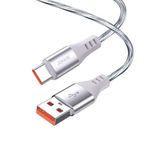 Cavo per alimentazione e sincronizzazione USB - Type-C in Silicone Antifiamma 1 m 5A JA030