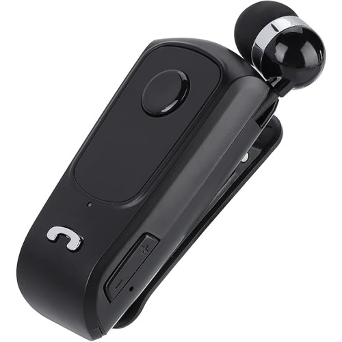 Auricolare bluetooth clip-on F920 wireless con microfono e vibrazione