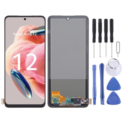 Schermo LCD TFT con touch screen per Xiaomi Redmi Note 12 4G