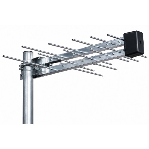 Antenna TV esterna UHF 20 elementi 8 dB con connettore F