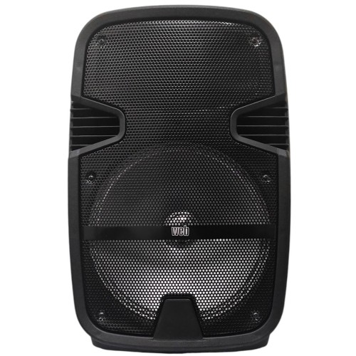 Cassa acustica ricaricabile trolley 12" 40W Luce LED Bluetooth/SD/USB Radio FM