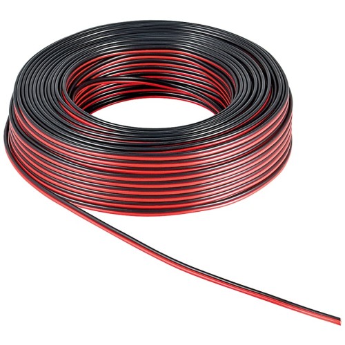 Cavo altoparlante 2x1,00mm² CCA matassa da 100 m