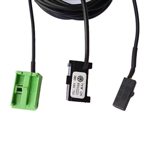 Cablaggio microfono Bluetooth auto 4 metri per Volkswagen RCD510 RNS315