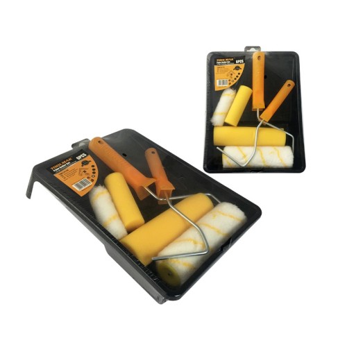 Set rulli per pittura 6 pezzi con vaschetta 100 mm e 178 mm