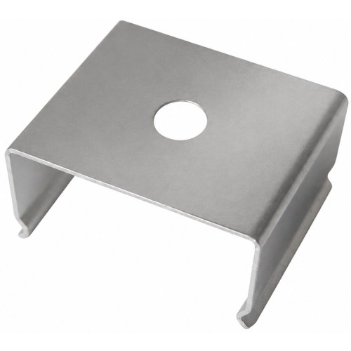 Supporto profilo inox per fissaggio profili LED
