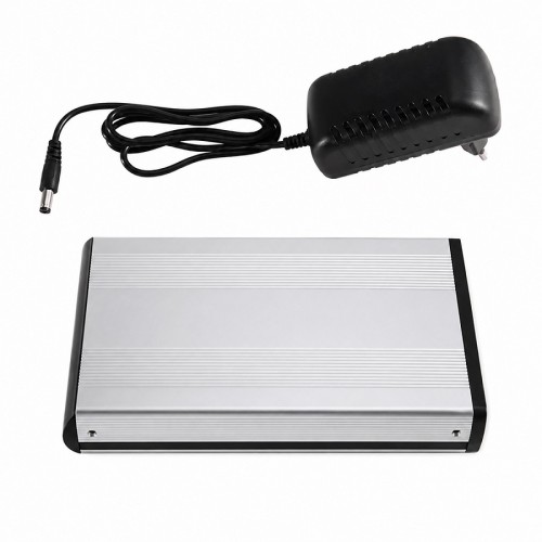 Box esterno USB 2.0 per hard disk SATA 3.5" in alluminio