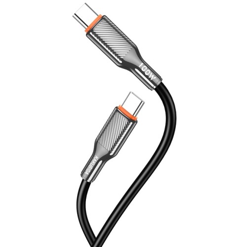 Cavo USB-C  PD 100W nero 1 m KSC-1022