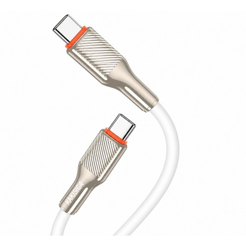 Cavo USB-C  PD 100W bianco 1 m KSC-1022