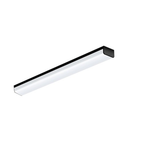Plafoniera LED lineare 18W 2160lm 3CCT nero