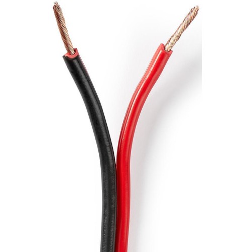 Cavo audio per altoparlanti 2x1,50 mm² matassa da 100m 